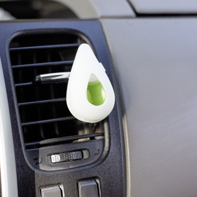 Désodorisant pour voiture forme goutte 2,5ml (3 modèles)