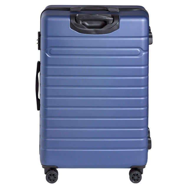 Valise rigide ABS bleu marine H70 cm