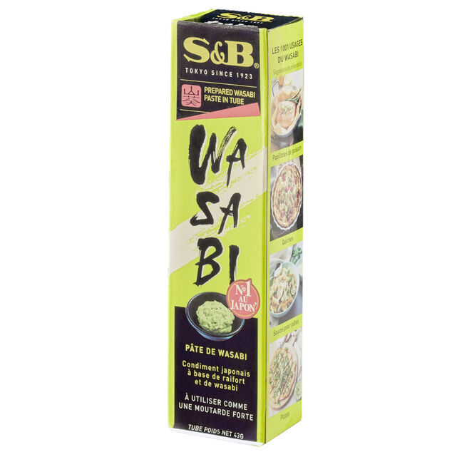 P&acirc;te de Wasabi S&B tube de 43gr