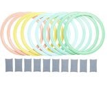 Jeu de marelle avec anneaux et connecteurs 20 pi&egrave;ces