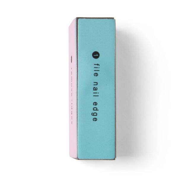 Lime à ongles bloc polissoir 4 faces