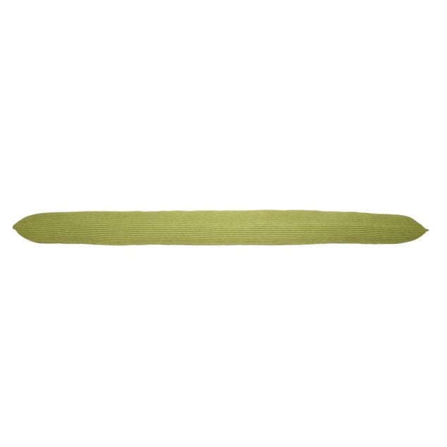 Boudin de porte c&ocirc;tel&eacute; polyester couleur unie &Oslash;10x90cm (3 mod&egrave;les)