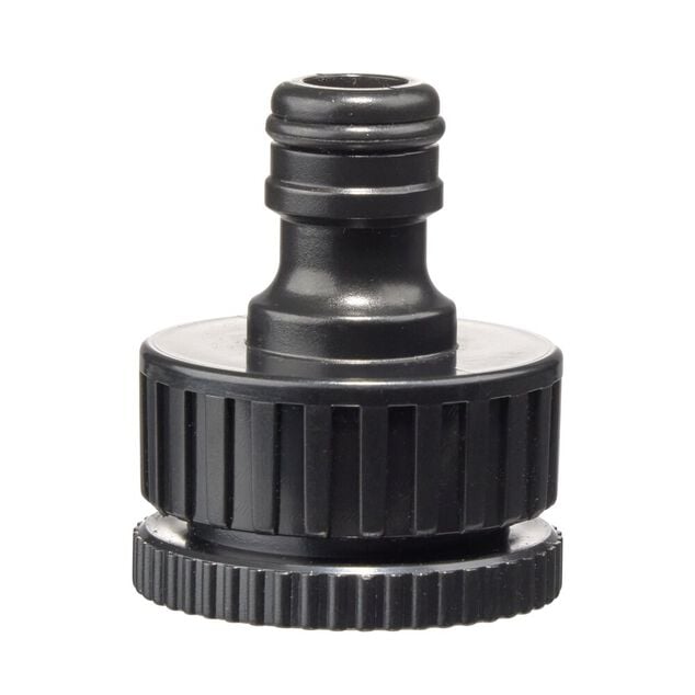 Raccord tuyau plastique noir Black&Decker &Oslash;4xH4,8cm