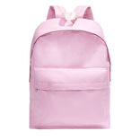 Sac à dos uni 2 poches 28x10,5xH37cm - 2 modèles noir ou rose