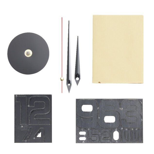 Horloge murale adh&eacute;sive &Oslash;40cm