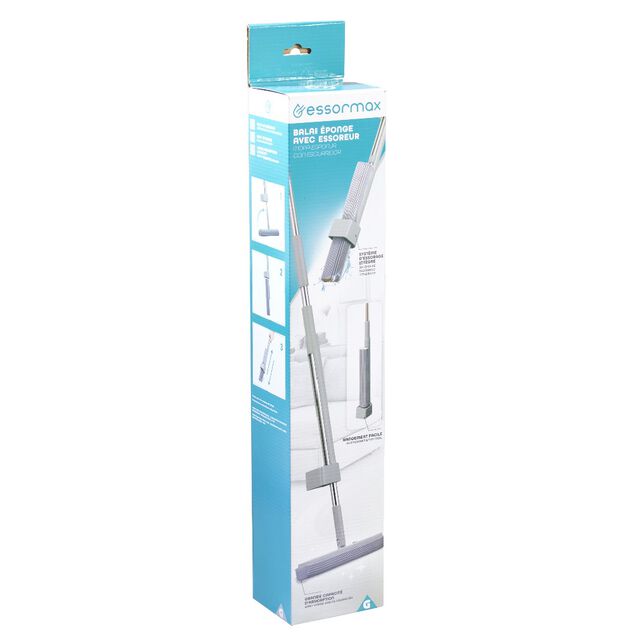 Balai &eacute;ponge avec essoreur - Essormax