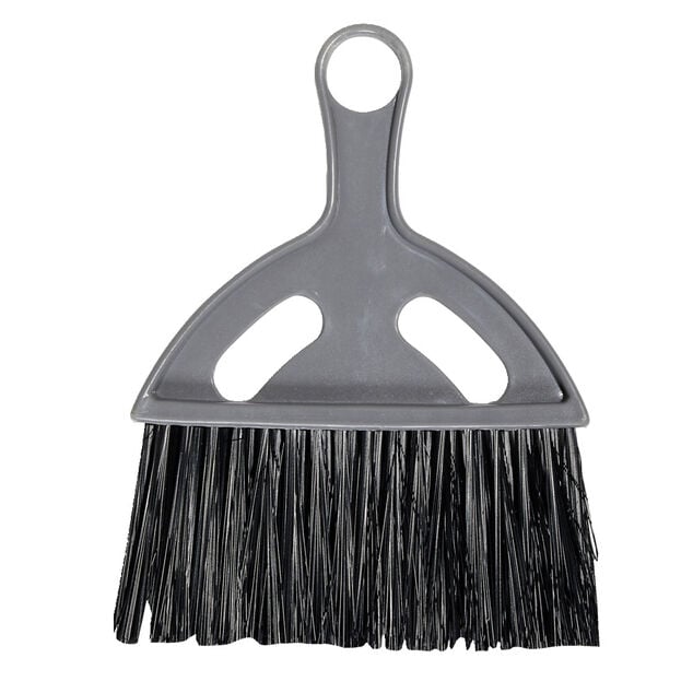 Ramasse-miettes de table plastique gris