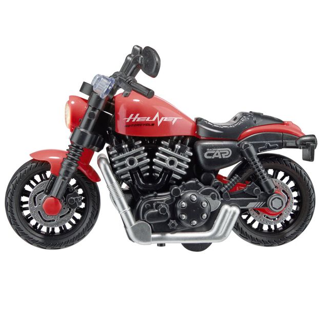 Moto vintage sonore L15,5cm (4 mod&egrave;les)