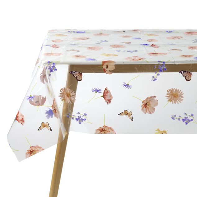 Toile cir&eacute;e au m&egrave;tre collection &eacute;t&eacute; motifs fleurs 140cm