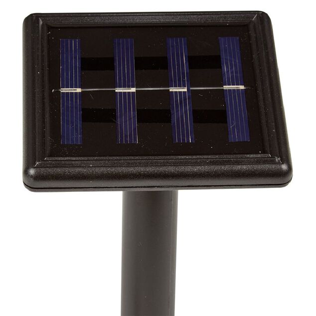 Sucre d'orge lumineux solaire x6 24 LED H43cm