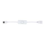 Interrupteur USB blanc L25cm