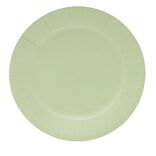 Lot de 10 assiettes en carton &Oslash;18cm vert olive