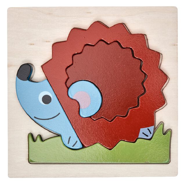 Puzzle bois encastrable, 3 modèles