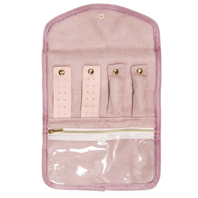 Pochette &agrave; bijoux de voyage pliable 20x29cm (3 mod&egrave;les)