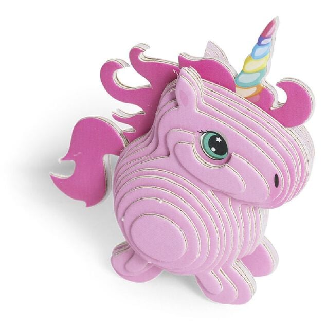 Puzzle 3D en bois animaux DIY - 6 mod&egrave;les