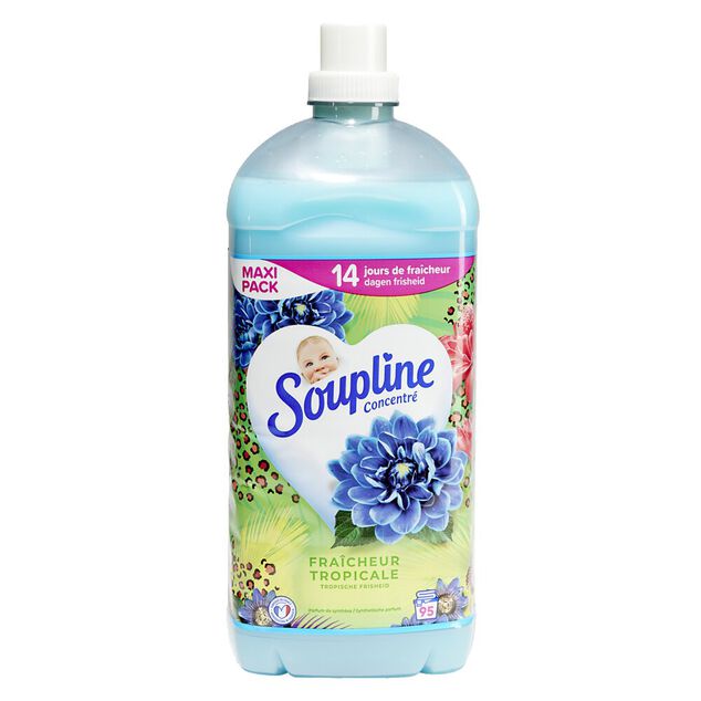 Adoucissant Soupline concentr&eacute; myrtille 2L