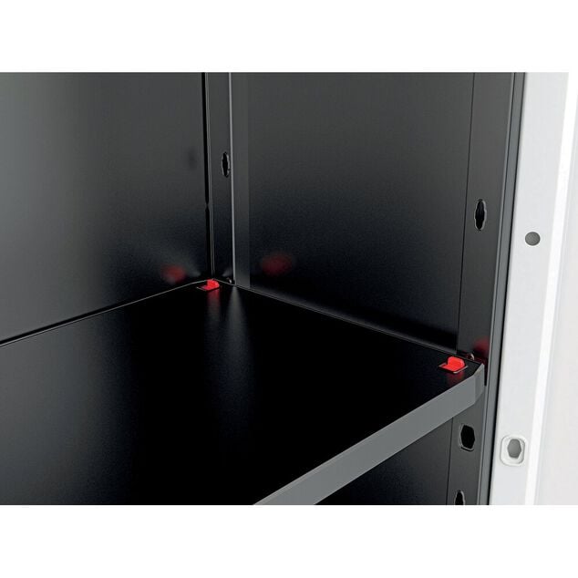 Armoire de garage plastique x2 tailles haute et basse H173cm