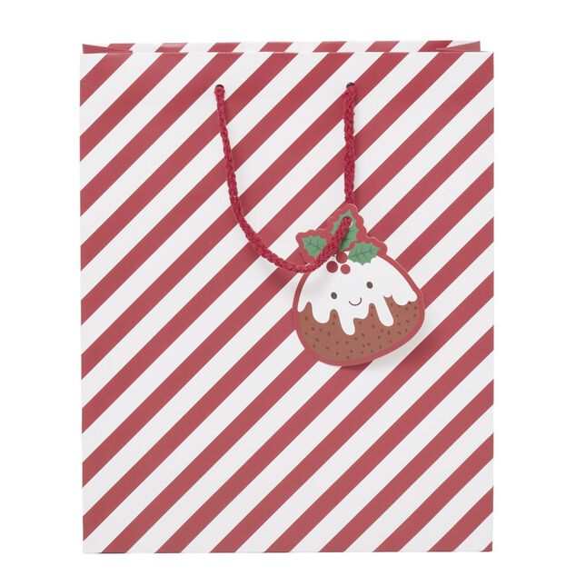 Sac cadeau de No&euml;l Candy moyen mod&egrave;le (2 mod&egrave;les)