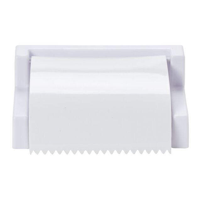 D&eacute;rouleur papier toilette blanc