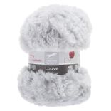 Fil &agrave; tricoter Louve blanc 50 g