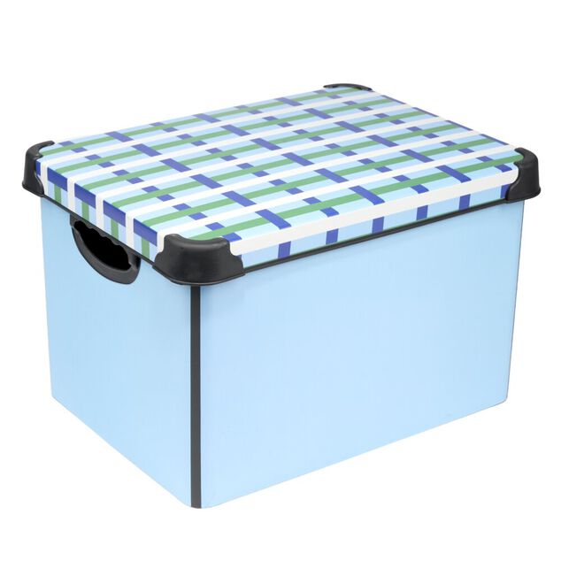 Bo&icirc;te de rangement 17L - 36x27xH22cm