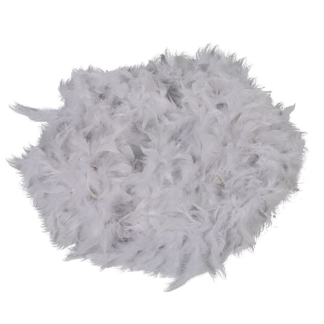 Guirlande boa plume boa blanc