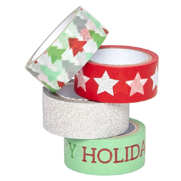 Papier adh&eacute;sif d&eacute;co No&euml;l
