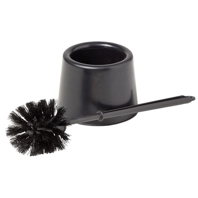 Brosse WC avec support noir