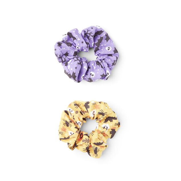Lot de 2 chouchous scrunchie Halloween