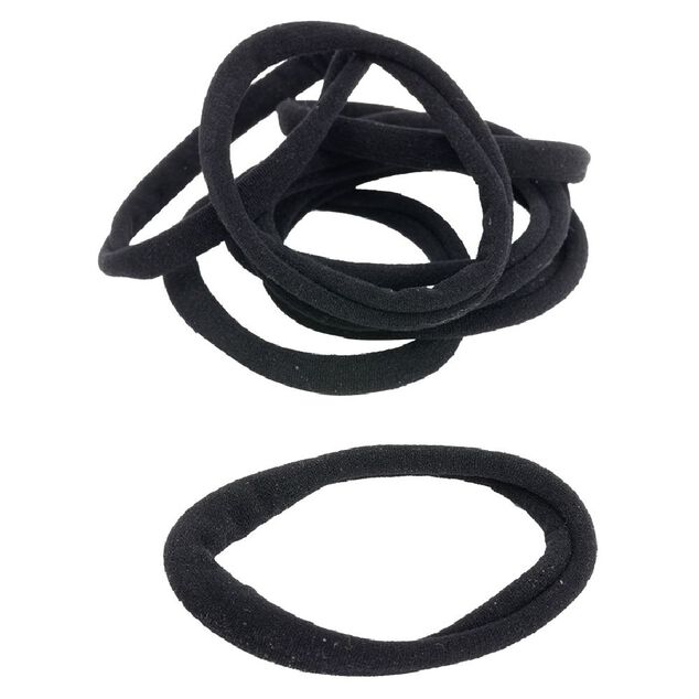 &Eacute;lastique en mousse noir x8