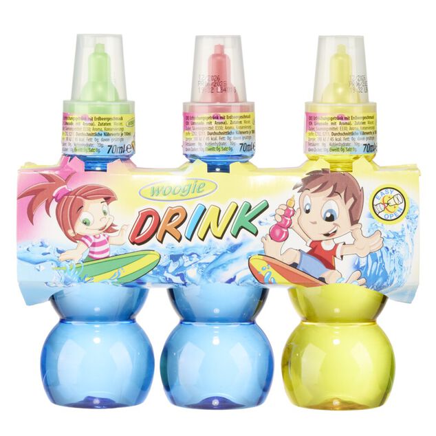 Boisson enfant gourde 70ml x3 (2 mod&egrave;les)