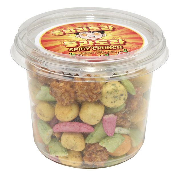 Snacks ap&eacute;ro &eacute;pic&eacute;s Spicy Crunch Sambahia m&eacute;lange crackers 125gr