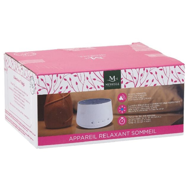 Appareil relaxant pour le sommeil Mess&eacute;gu&eacute;
