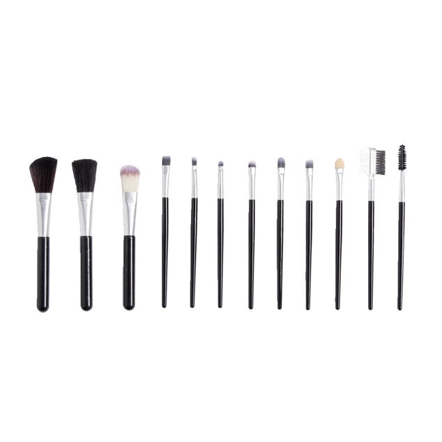 Lot de 12 pinceaux &agrave; maquillages