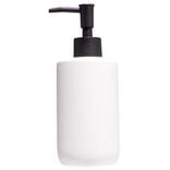 Distributeur de savon c&eacute;ramique blanc &Oslash;7xH18,5cm