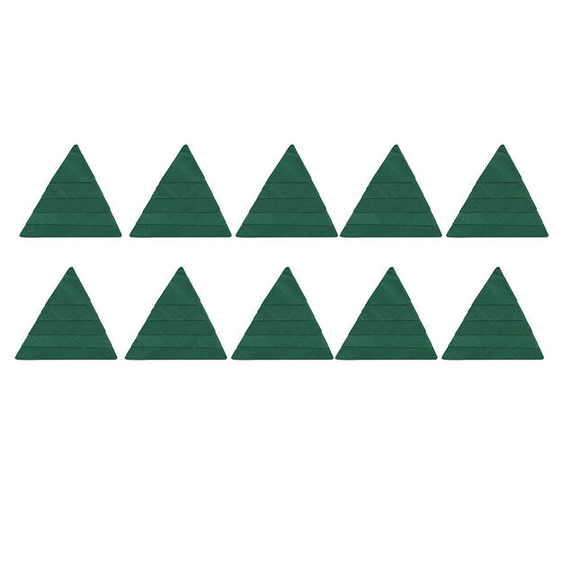 Serviette papier No&euml;l sapin vert x10