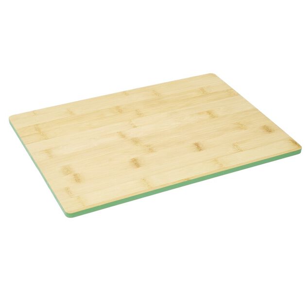 Planche &agrave; d&eacute;couper rectangulaire bambou naturel 25x25cm (2 mod&egrave;les)