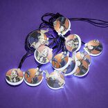 Guirlande LED Halloween Disney Villains filles &agrave; piles 1,6m