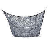 Voile d'ombrage ajour&eacute; Corse rectangulaire gris 300x400cm