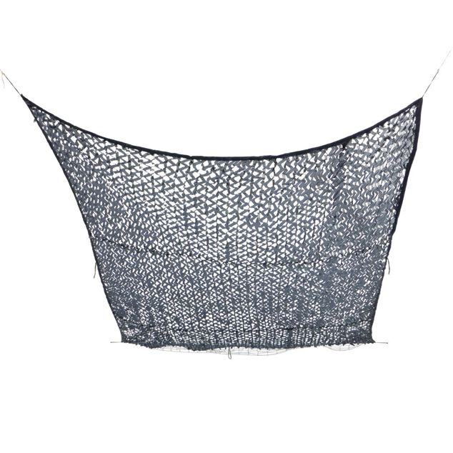 Voile d'ombrage ajour&eacute; Corse rectangulaire gris 300x400cm