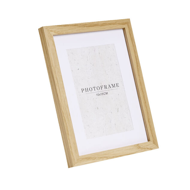 Cadre photo bois 17,5x22cm pour photo 10x15cm