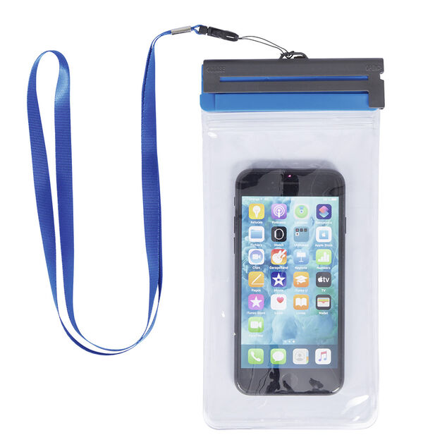 Pochette imperm&eacute;able pour t&eacute;l&eacute;phone transparent
