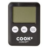 Minuteur &eacute;lectronique noir