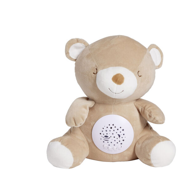 Peluche ours lumineux et sonore 24,5x17xH24,5cm