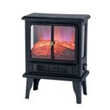 Chauffage effet flamme seule et 2 niveaux de chaleur 1800W Homday