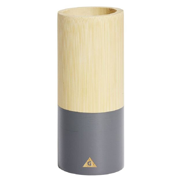 Lot de 4 ustensiles de cuisine dans pot en bambou