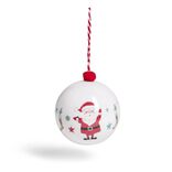 Boule de No&euml;l motif traditionnel - 3 mod&egrave;les