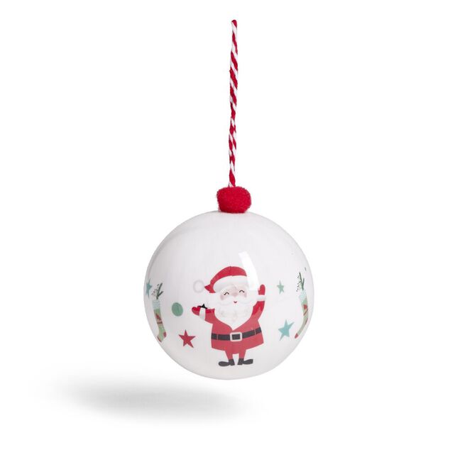 Boule de No&euml;l motif traditionnel - 3 mod&egrave;les