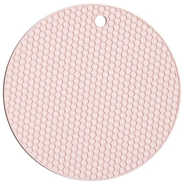 Dessous de plat rond en silicone &Oslash;17cm - 4 coloris