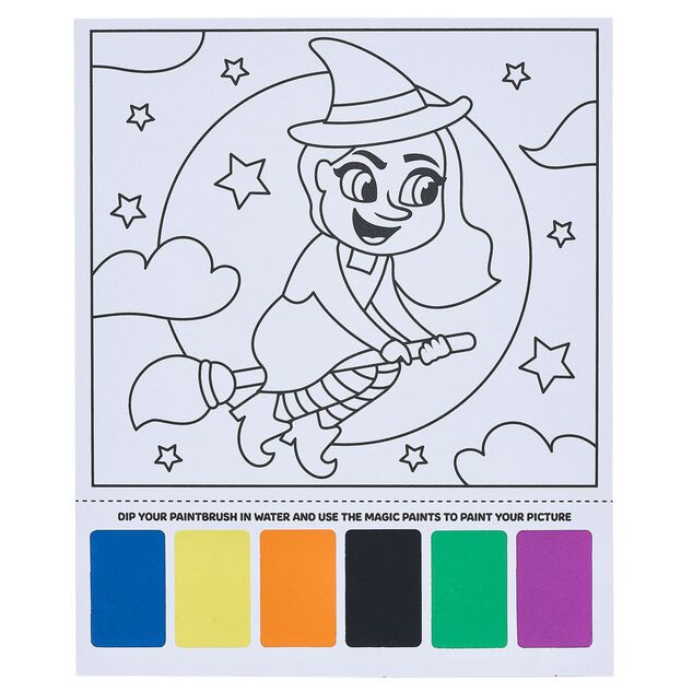 Peinture magique motif Halloween